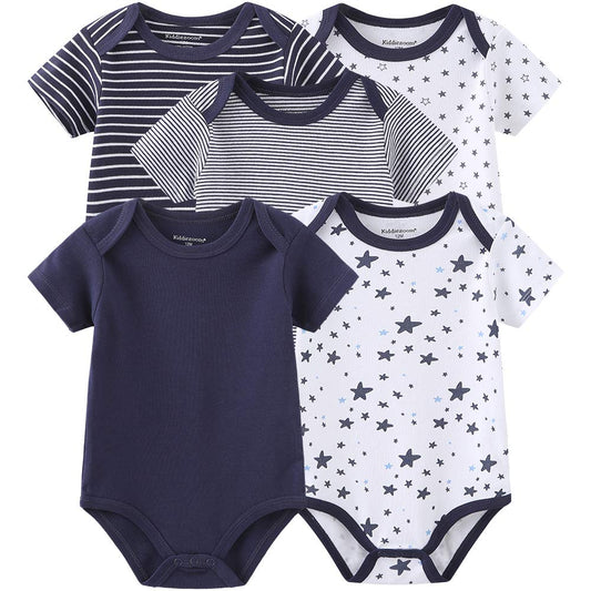 Kiddiezoom Unisex Baby Pants for Girls Boys Baby Jogging Pants, 4-Pack