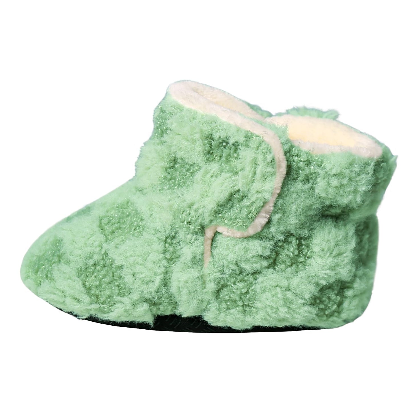 YloveM Toddler Baby Boys Girls Booties, Unisex Newborn Winter Shoes Thick Snow Boots Non-Slip Sole Soft Toddler Warm Sock Shoes
