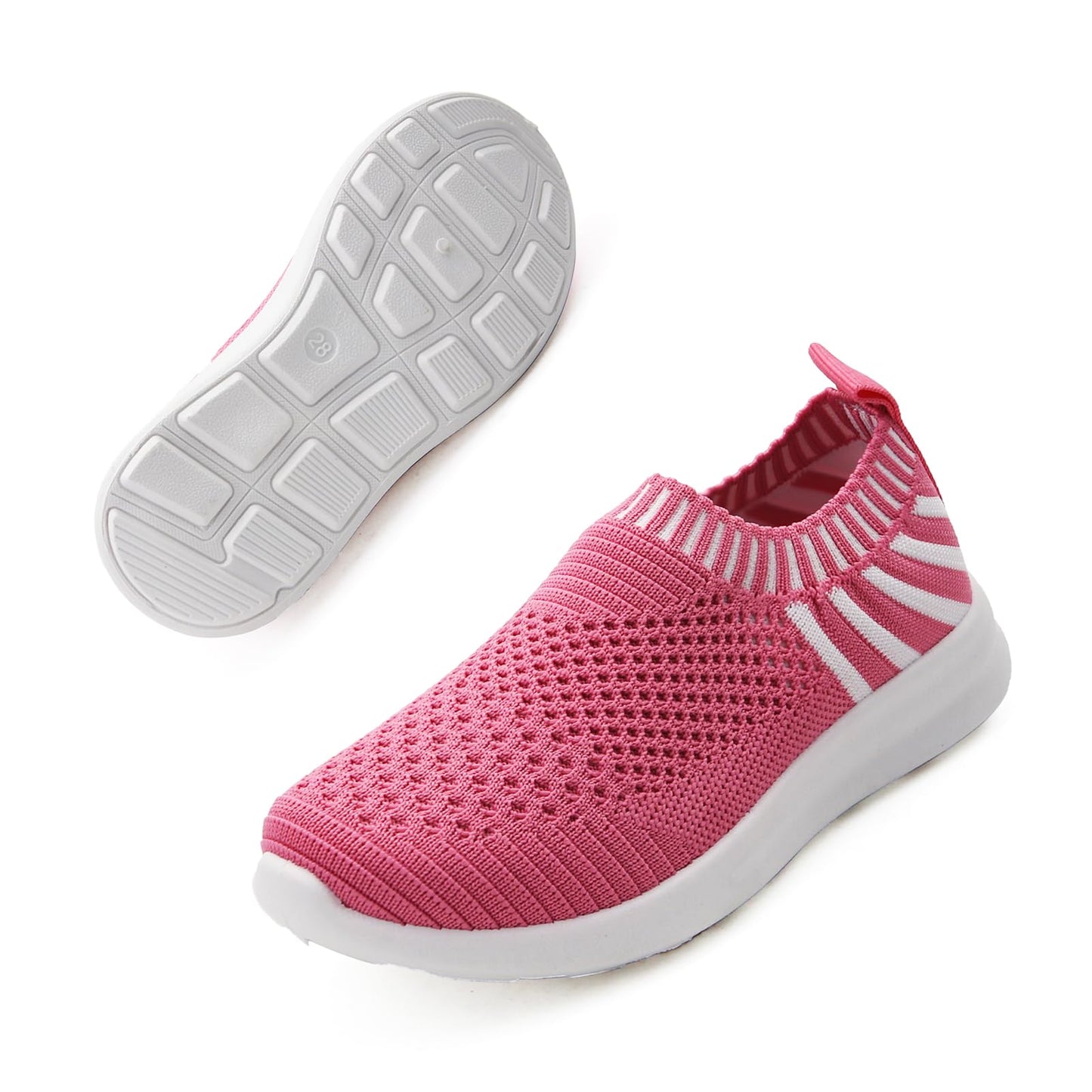 Apawwa Kinder Schuhe FüR MäDchen Und Jungs Kinder Turnschuhe Sportschuhe Slip On Laufschuhe Leicht Hallenschuhe Sneakers Tennisschuhe FüR Unisex-Kinder GrößE