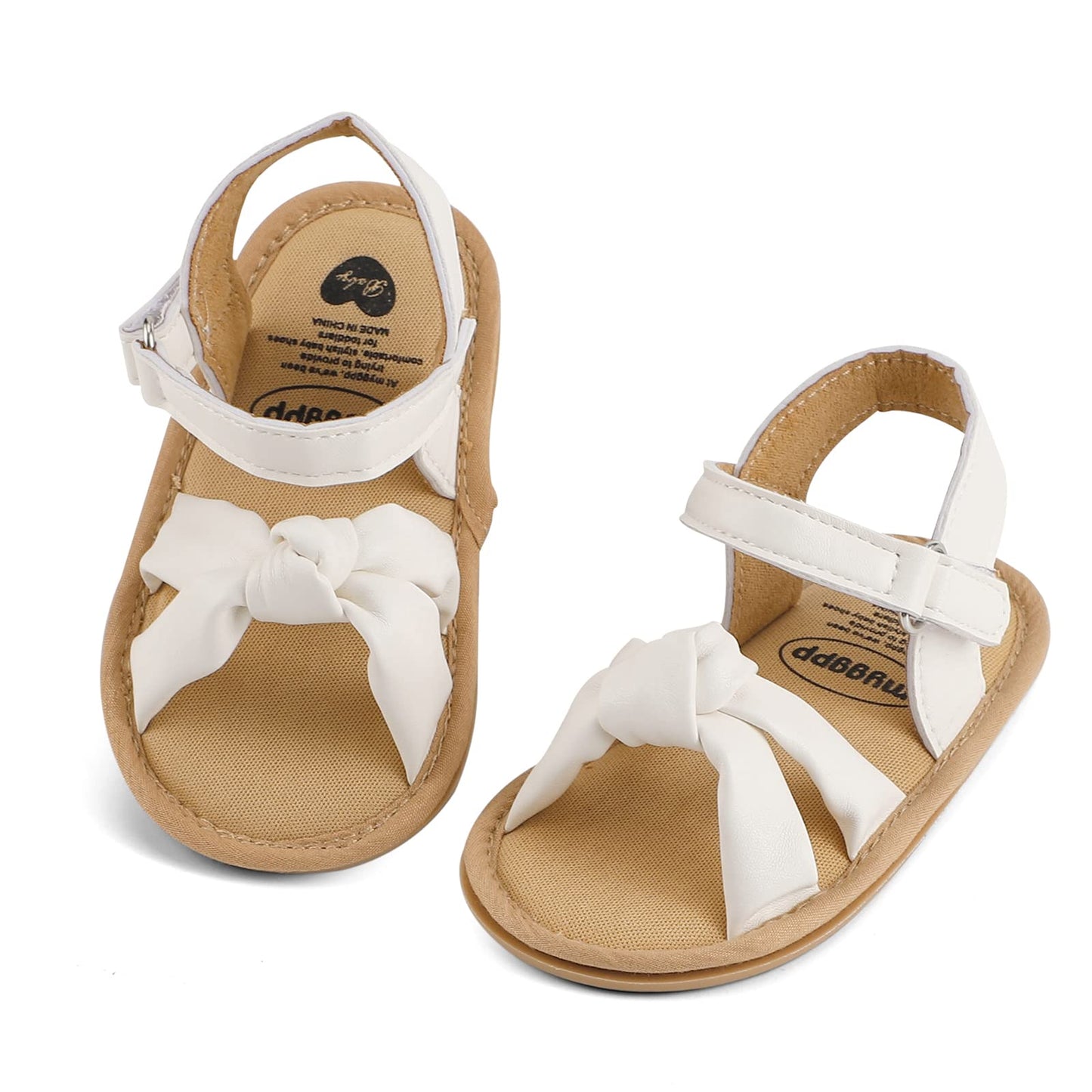 LACOFIA Babyschuhe für Mädchen – Sommerblumen Sandalen für Kleinkinder