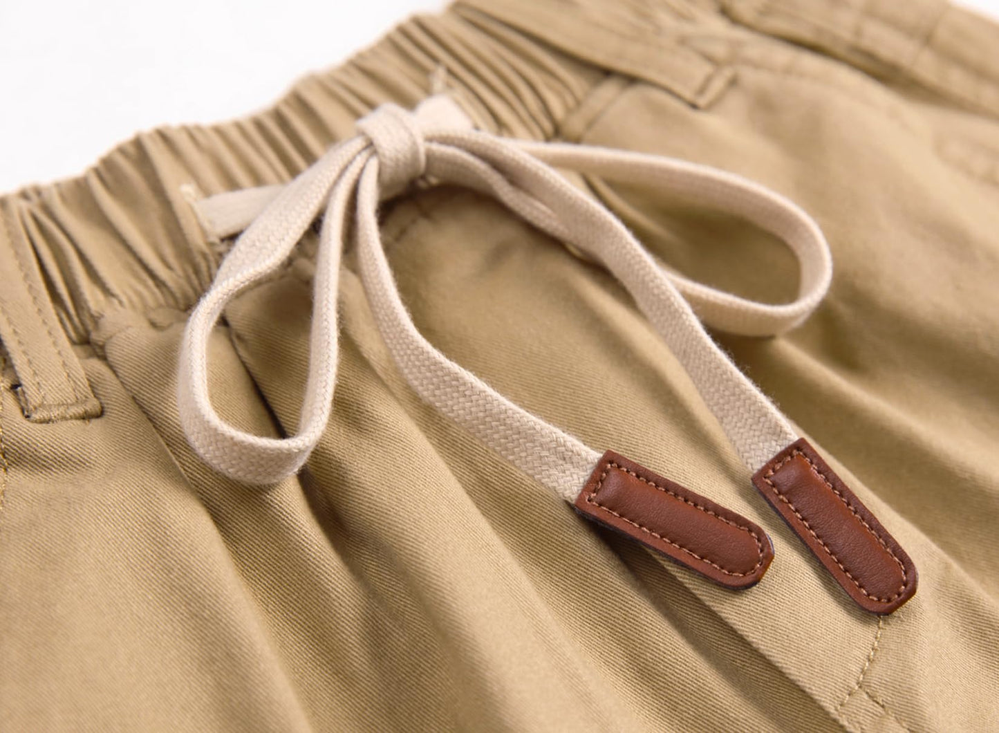 YOUNGSOUL boys cargo pants children's stretch cargo pants jogging pants leisure pants with elastic band