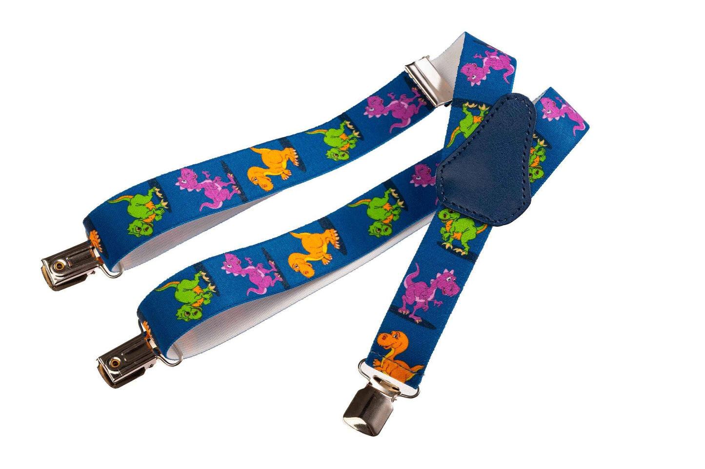Kids Dinosaur Design Braces | Elastic Y Braces (1-5 Years) - 2.5cm