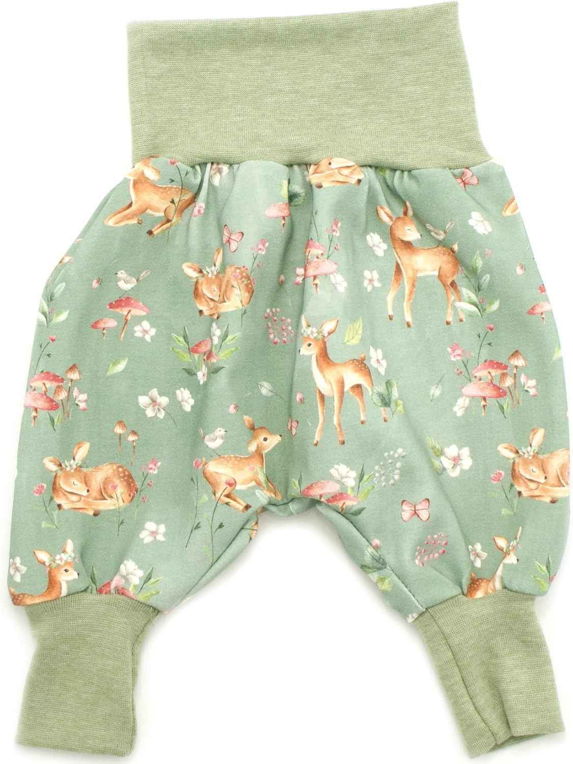 Kleine Könige baby girls’ baggy trousers - many models - sizes 50-128 - Oeko-Tex 100 certified