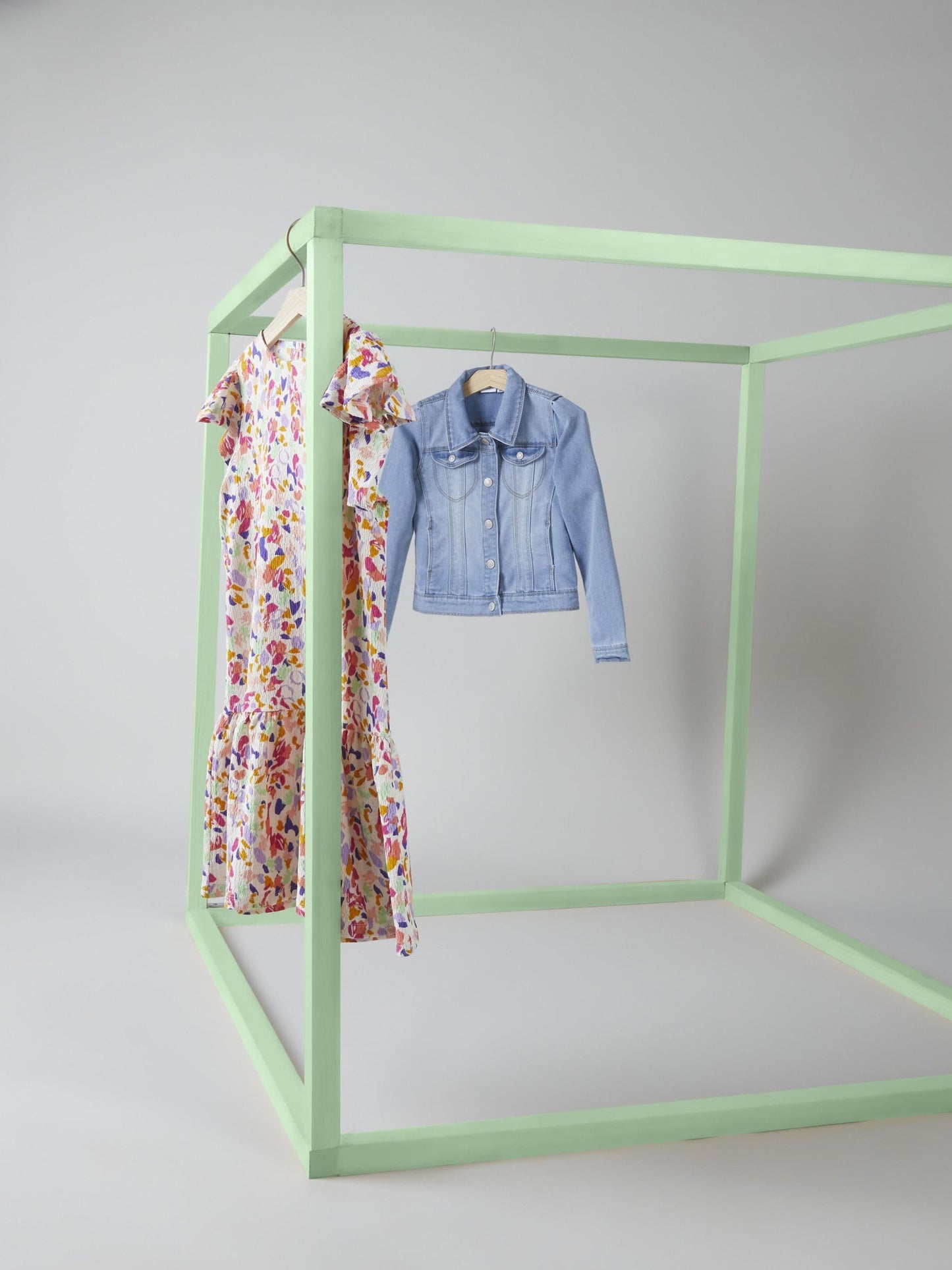 NAME IT Girl's Long-Sleeved Denim Jacket