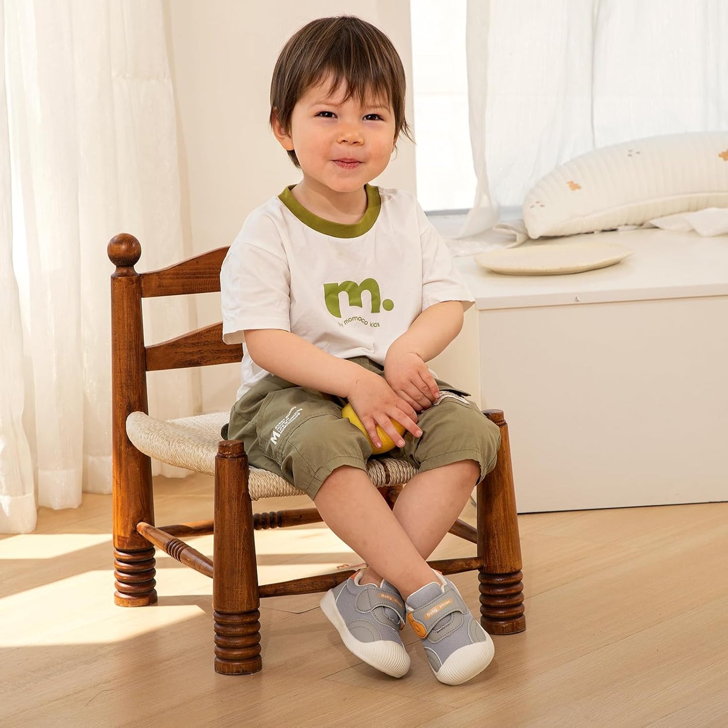 MK MATT KEELY Babyschuhe für Jungen und Mädchen - Weiche, rutschfeste Sommer Lauflernschuhe mit atmungsaktiver Sohle