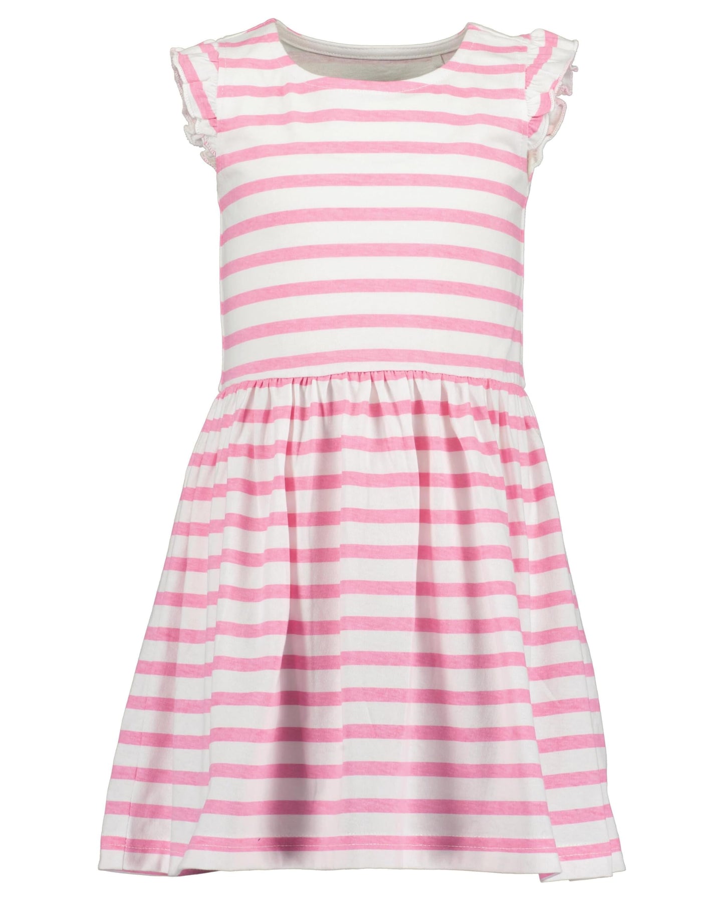 Blue Seven Mädchen Kleider mit Rundhalsausschnitt Jerseykleider Kurzarm Sommerkleider MARKETPLACE + ONLINE