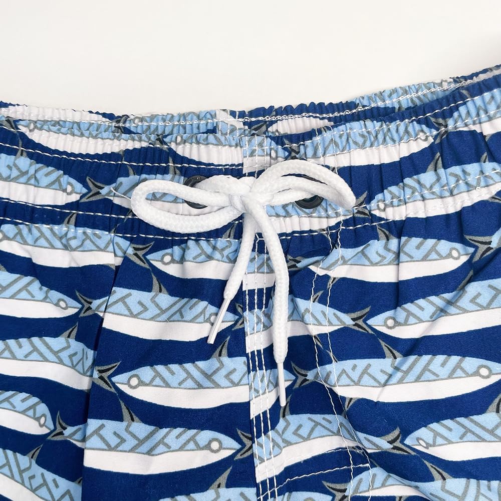 FedMois Jungen Badeshorts Schnelltrocknend Kinder Badehose Schwimmshorts