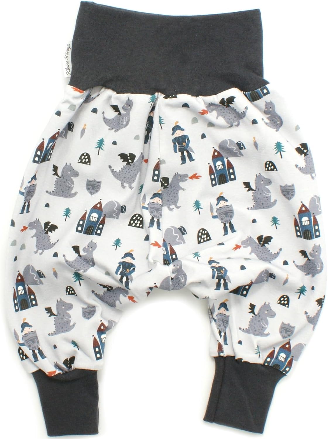 Kleine Könige Baby Boys' Baggy Trousers, Many Patterns, Ökotex 100 Certified, Sizes 50-128