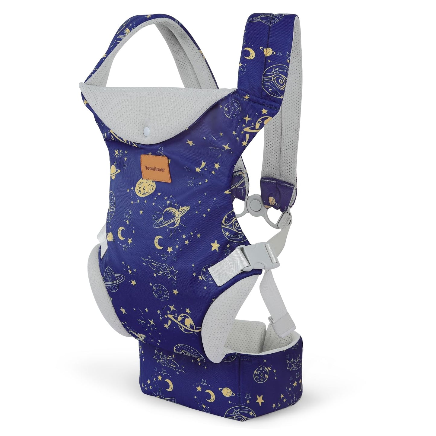 YooxArmor Babytrage für Neugeborene ab Geburt,Ergonomische gemütlich und leichtgewichtig Babybauchtrage mit Nackenstütze,Rückentrage Baby-Tragetasche Geeignet für 3-30 kg