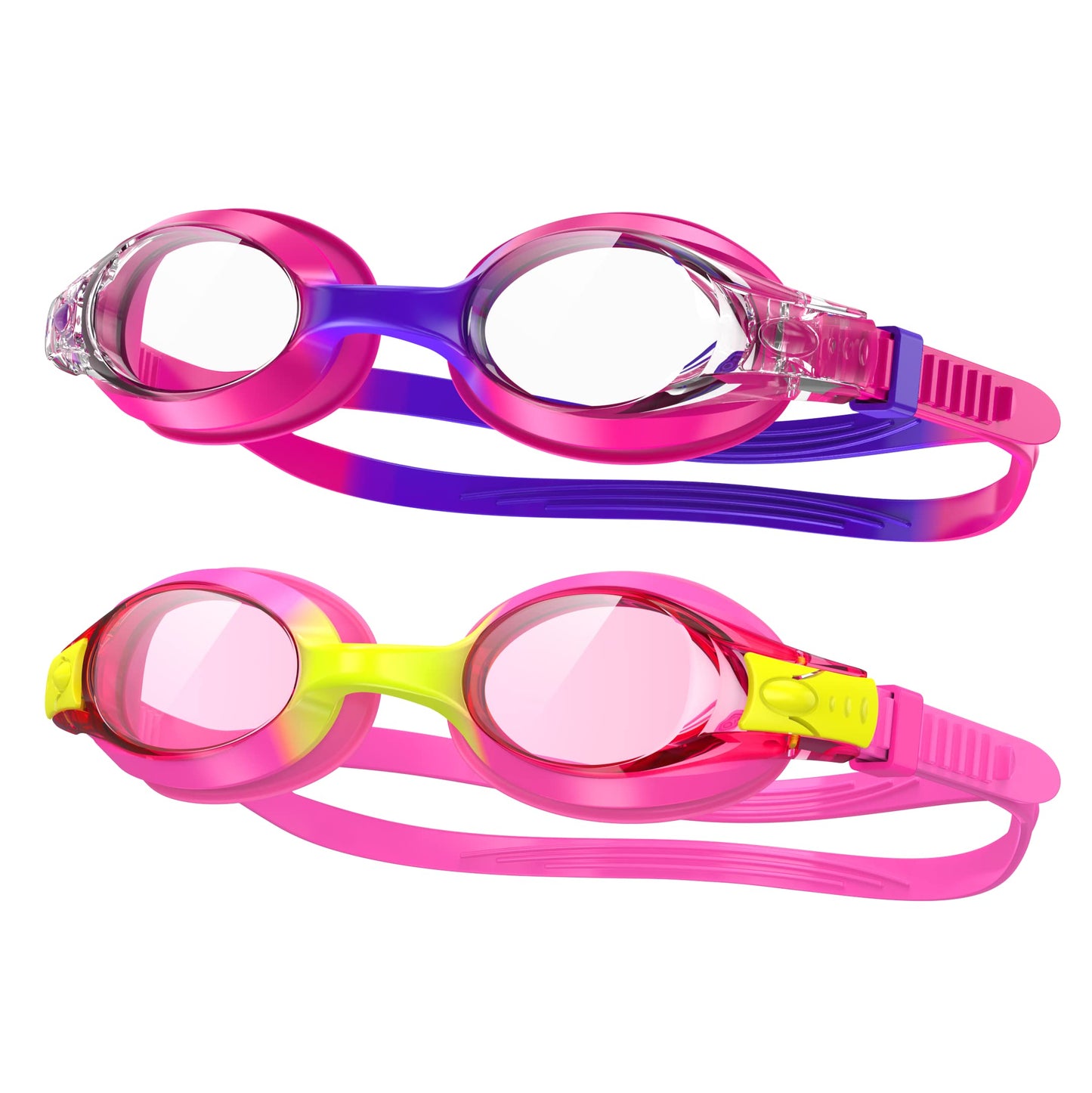 Findway Schwimmbrille Kinder,Schwimmbrille für Kinder Jungen Mädchen Junior, UV-Schutz Anti Nebel Kinder Schwimmbrille für Alter 3-12 Jahre