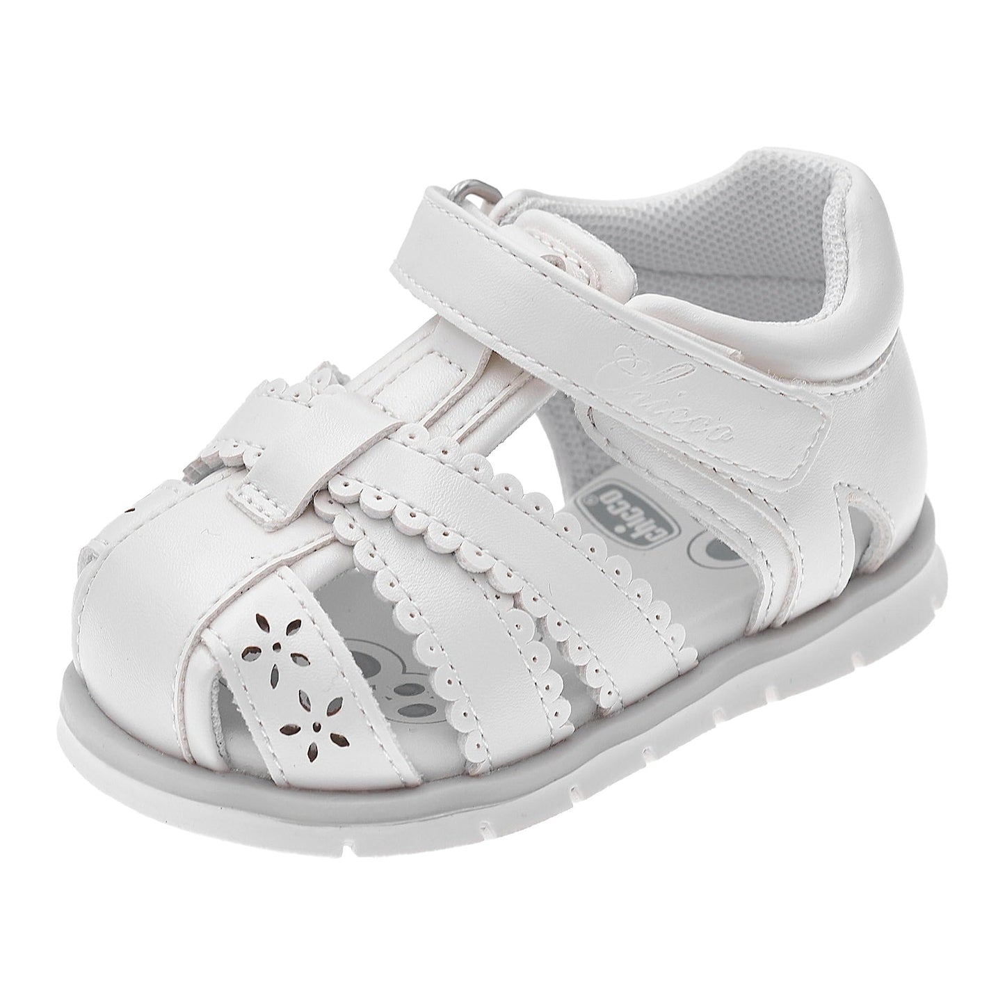 Chicco Mädchen Spinnen Riemen 2 Sandale – Bequeme Babyschuhe für kleine Abenteuer