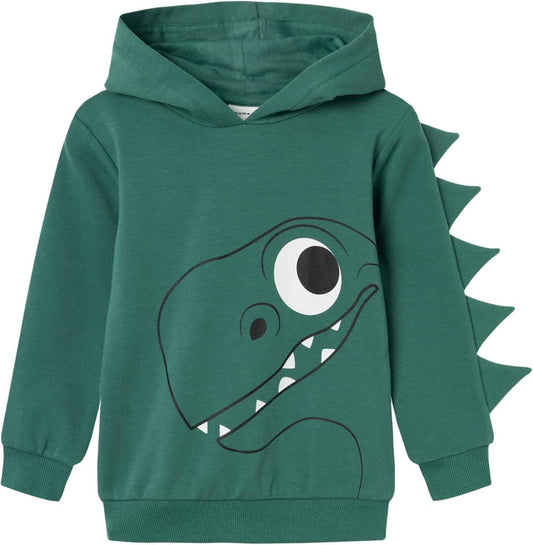 NAME IT Jungen Nmmkarlo Sweat Wh Unb Kapuzenpullover