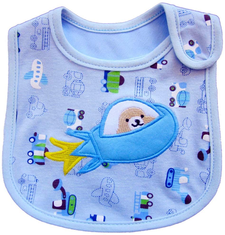 SLOSH Baby Bibs Baby Bibs Waterproof with Velcro for Newborns Niño Niñas Boys Girls Unisex Set
