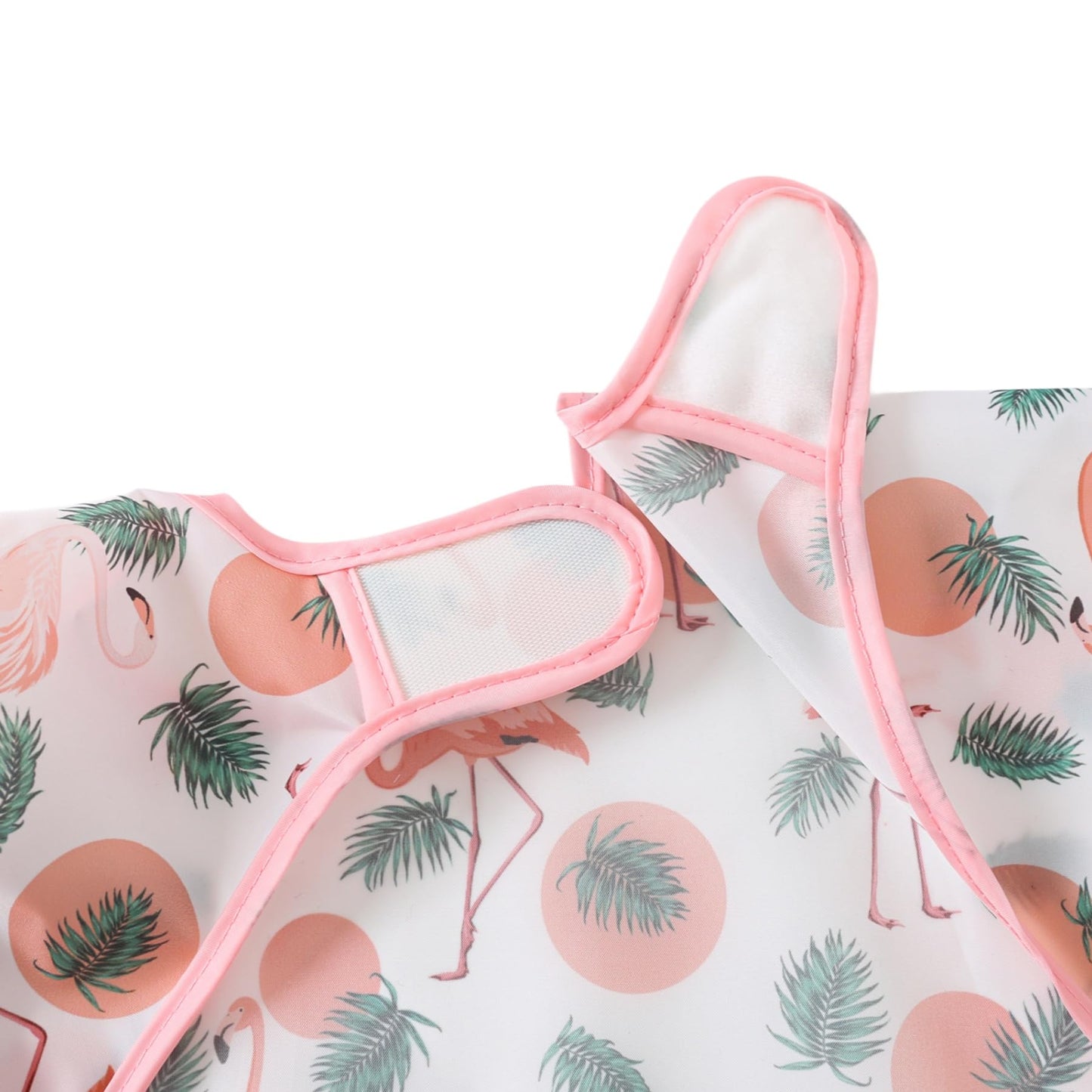 Yunguui Baby Bibs with Sleeves, 5 Pack, Washable Full Body Bibs, Sleeved Bibs, Waterproof for 3-30 Months