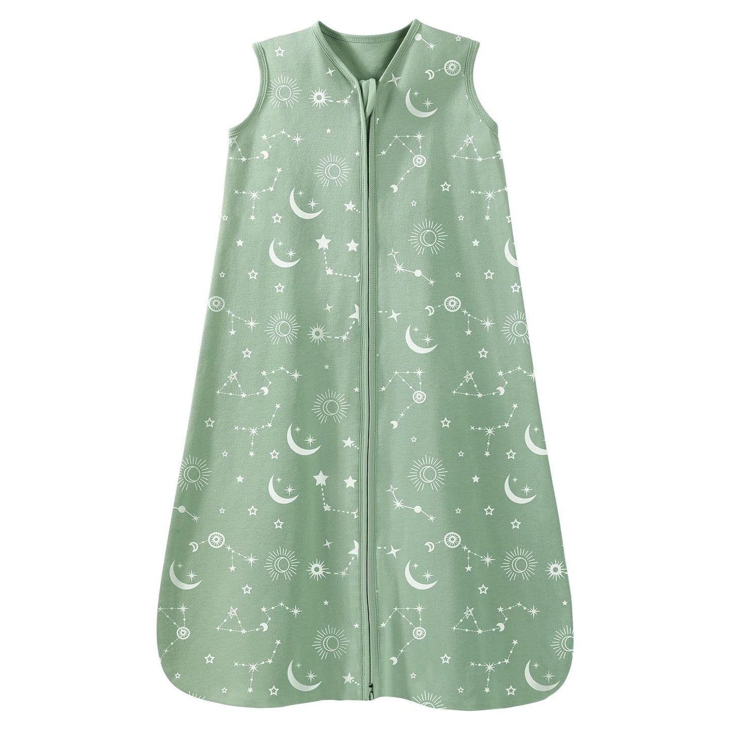 Unnivoll Baby Sleeping Bag, 1.5 Tog Baby Sleeping Bag, 0-6 Months, Pack of 2, Sleeping Bag, Winter, Autumn, 67 cm, for Boys and Girls, Newborns, Coffee