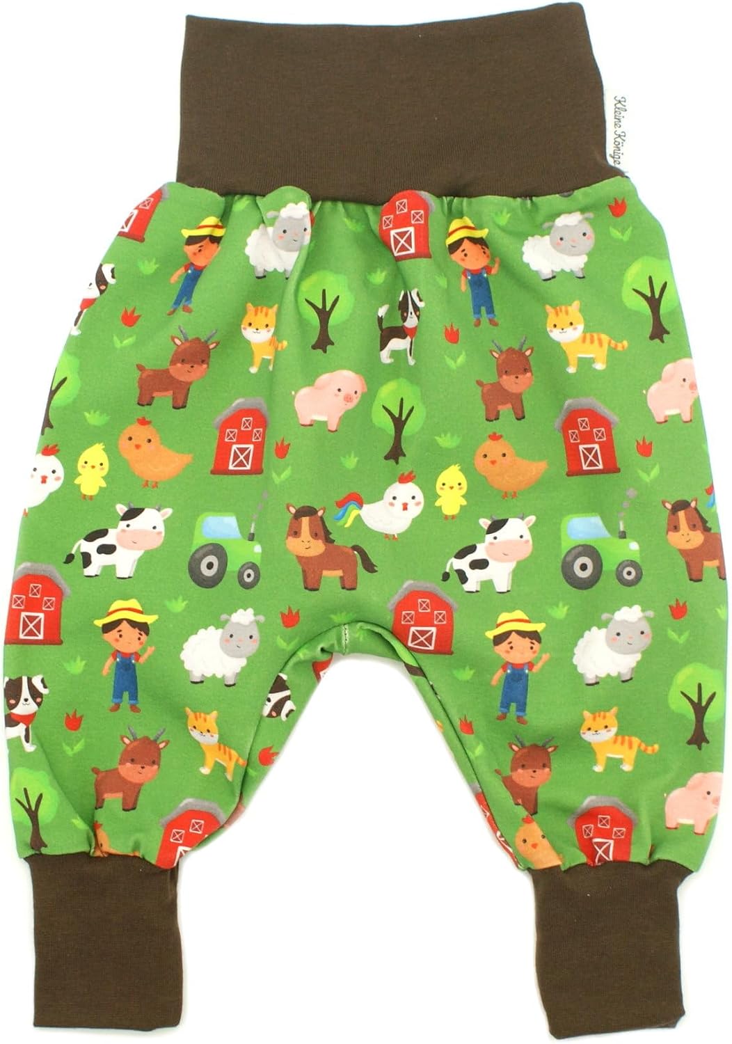 Kleine Könige Baby Boys' Baggy Trousers, Many Patterns, Ökotex 100 Certified, Sizes 50-128