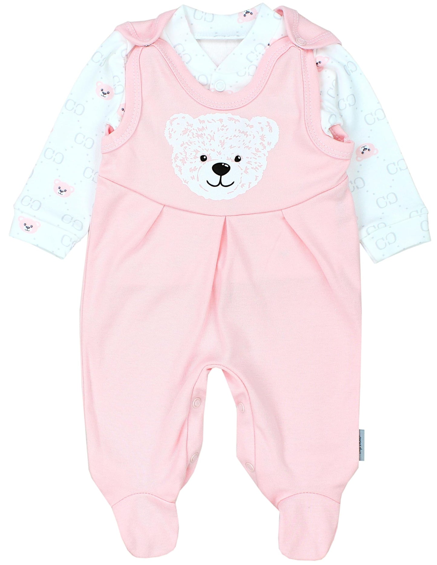 TupTam Unisex Baby Strampler Set Spruch Mamas & Papas Schatz