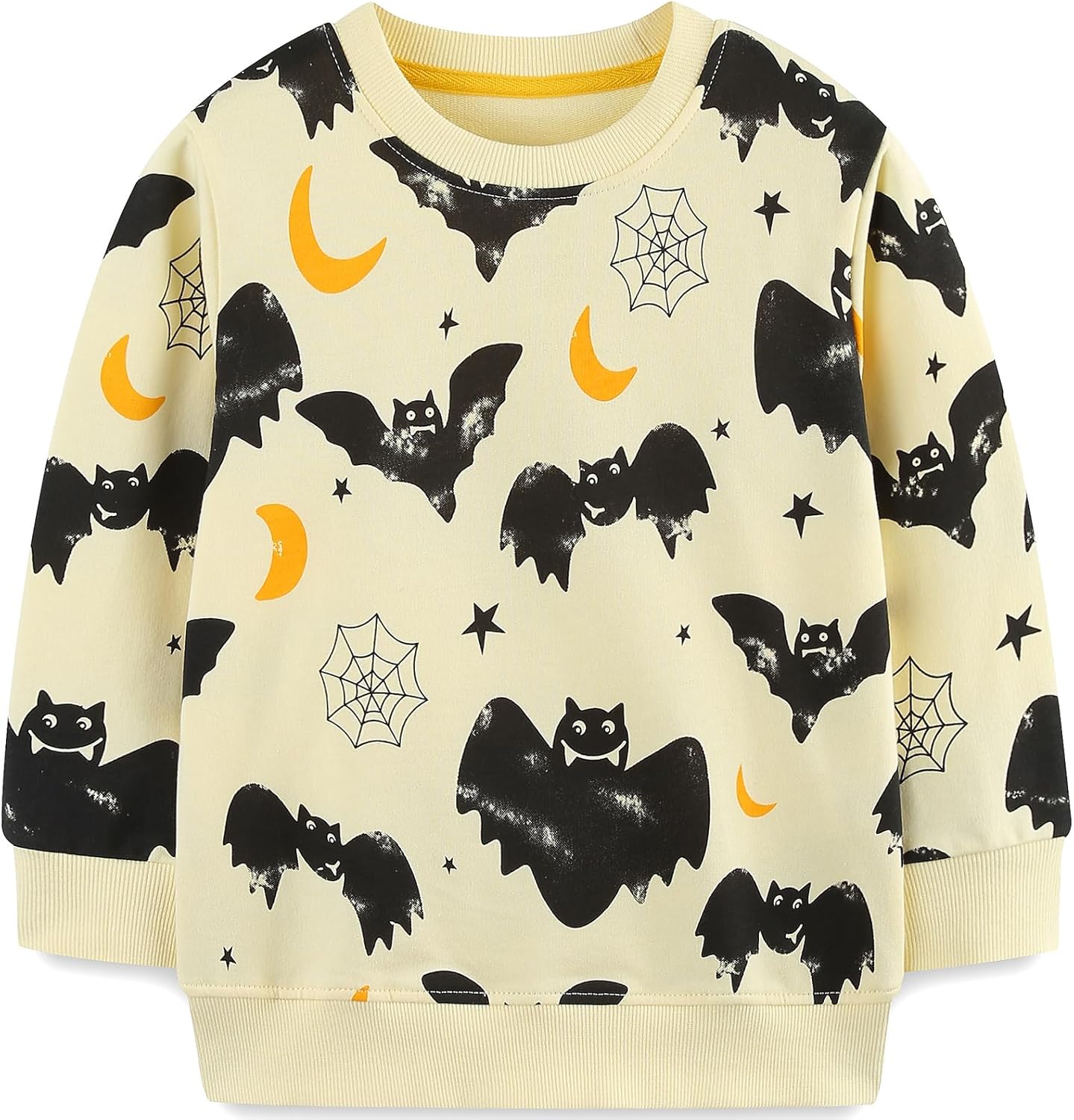 MUJOQE Jungen Sweatshirt Baumwolle Pullover Kinder Warme Langarm Shirt Activewear Tops 1-7 Jahre