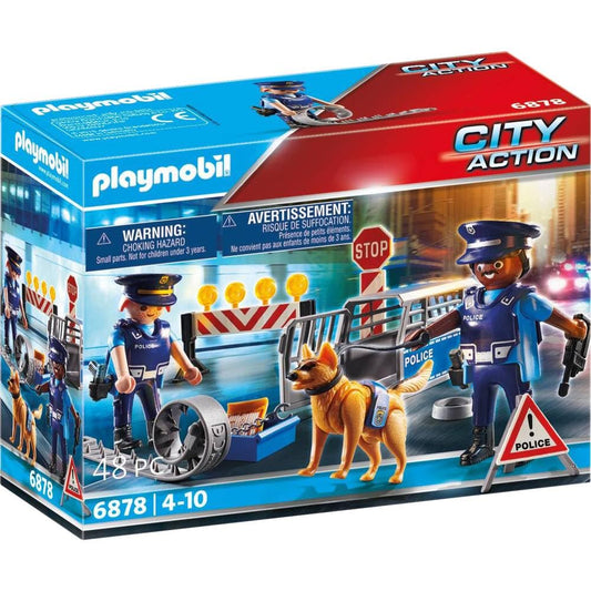 PLAYMOBIL | Action Heroes | Figurenset Polizei | Spielzeugfiguren | Polizeifigur | Spielzeug für Kinder ab 4 Jahren | 71730