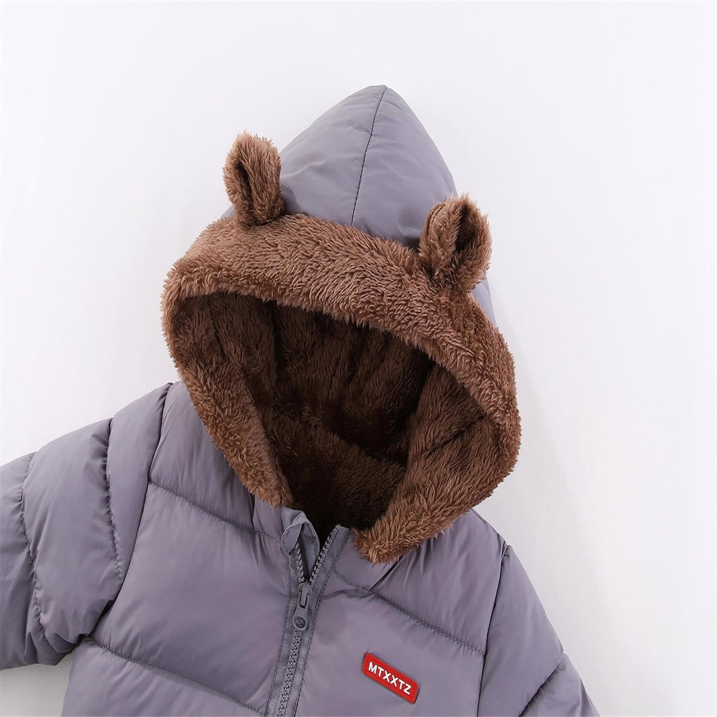 Baby Winter Fleece Coat Kids Boys Jacket Outwear Girls Padded Clothing