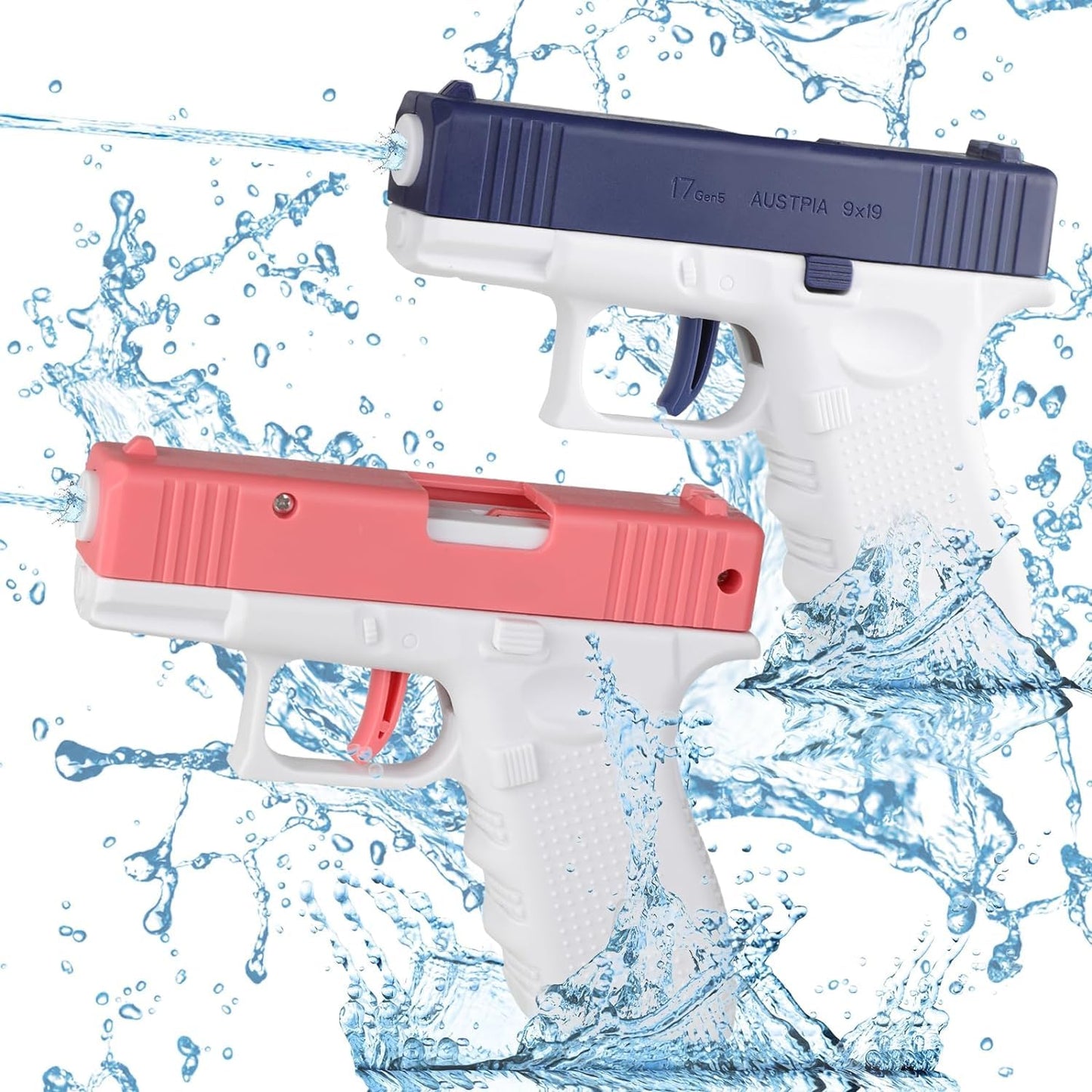 DERAYEE 12 Stück wasserpistole klein,Wasserspritzpistolen,Spritzpistole,Mini Wasserpistolen,Sommer Spielzeug Garten Pool Party Mitgebsel für Kinder