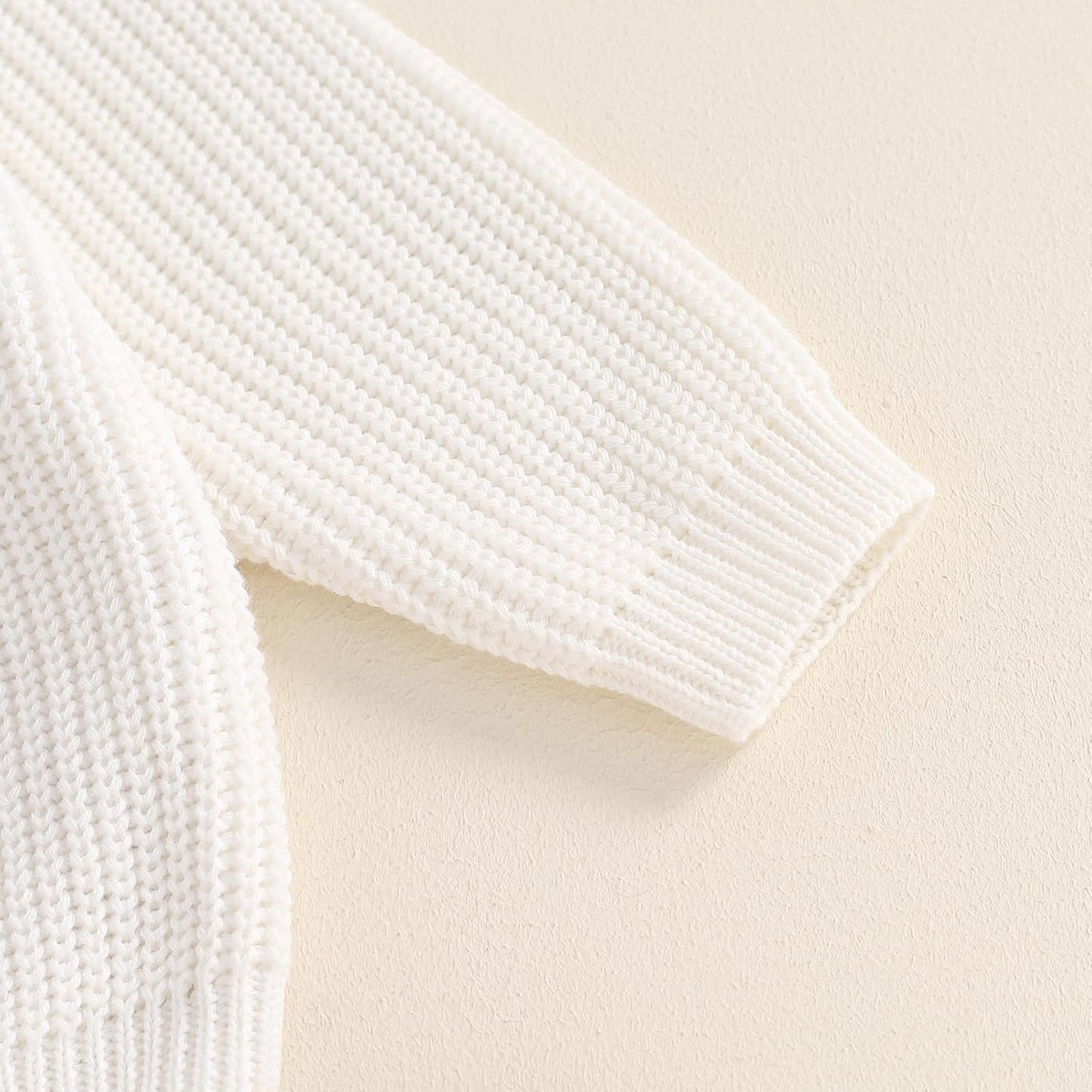 L&ieserram Baby Mädchen Jungen 1. Geburtstag Gestrickt Pullover Jumper Langarm Strickpullover Pulli Kleinkinder Kleidung Outfit Knitted Sweater 1 Jahr