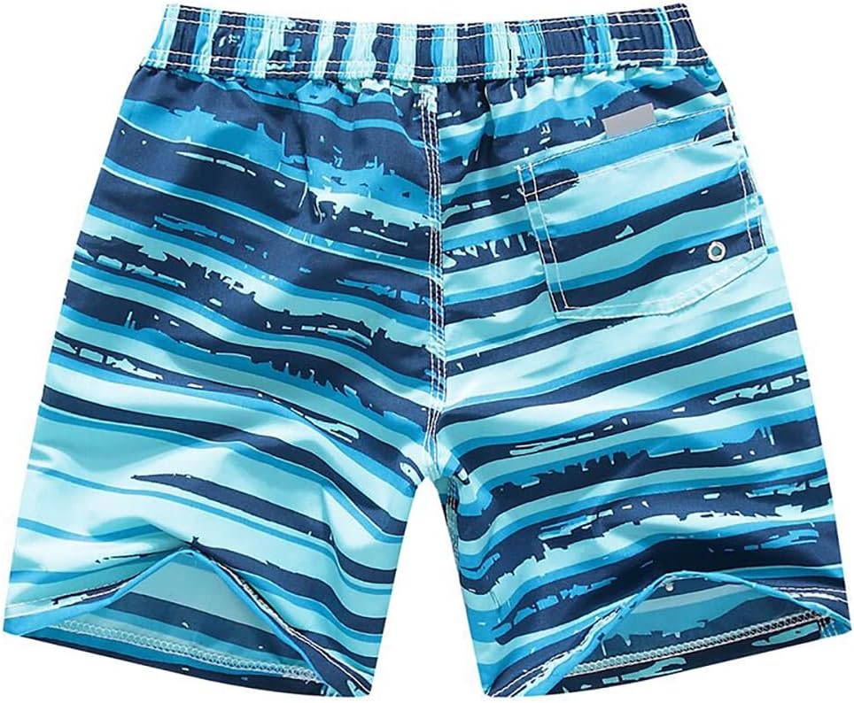 FedMois Jungen Badeshorts Schnelltrocknend Kinder Badehose Schwimmshorts