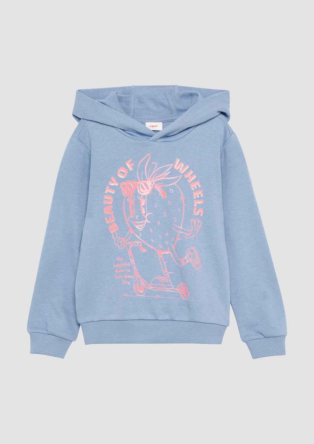 s.Oliver Junior Mädchen Kapuzen-Sweatshirt mit Frontprint