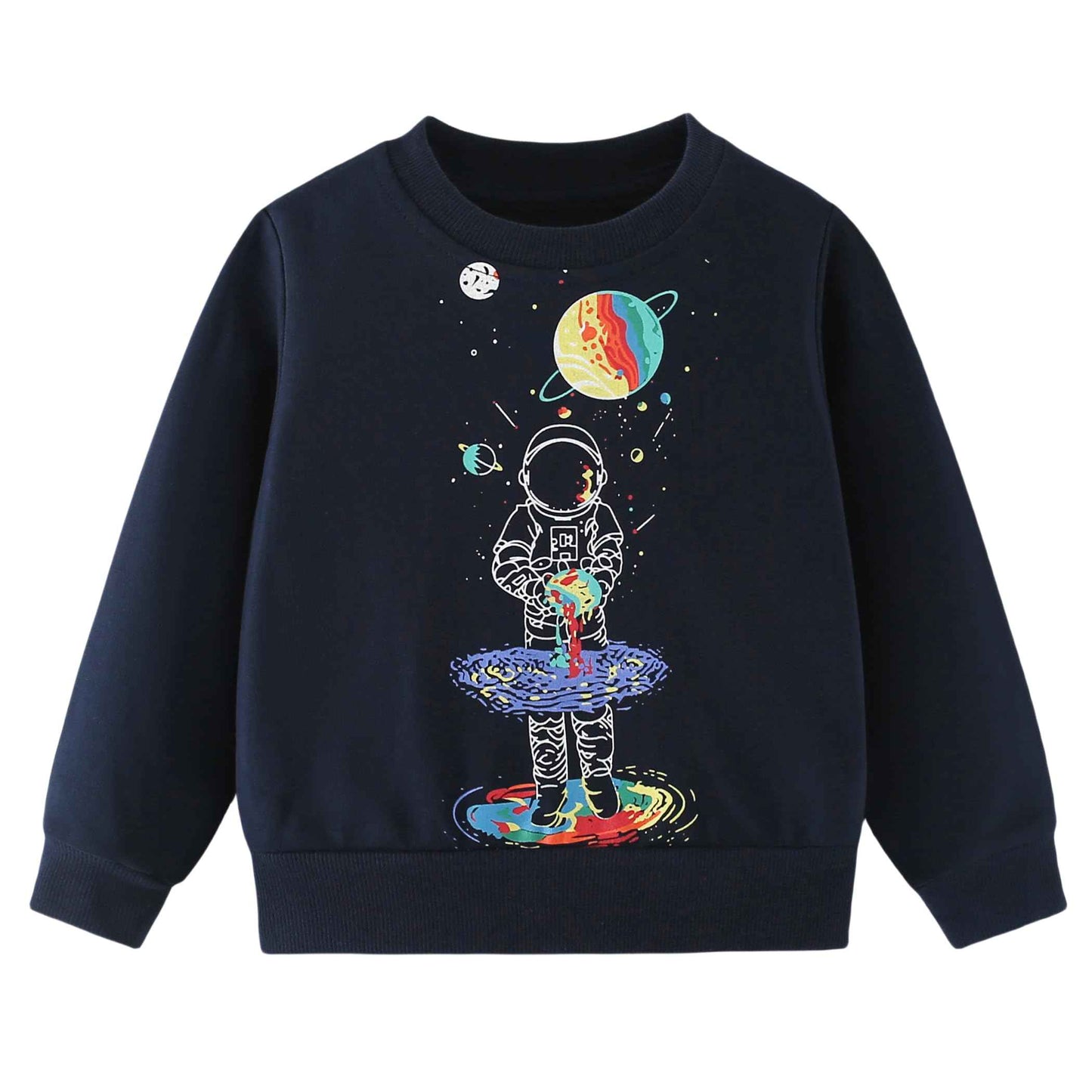 Pilipulu Sweatshirt Boys Kids Pullover Boys Cotton Long Sleeve Shirt Kids Dinosaur Digger Warm Tops 2-7 Years Size 92 98 104 110 116 122