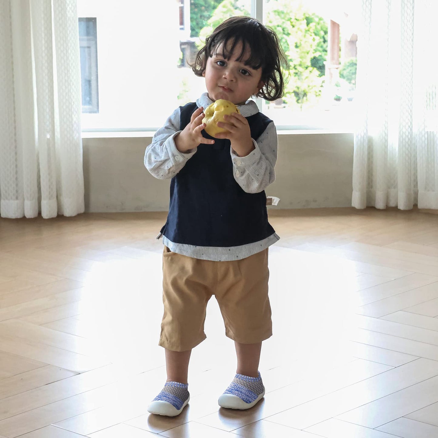 MK MATT KEELY Babyschuhe für Jungen - Sanfte Mesh atmungsaktive Lauf- und Krabbelschuhe für Babys 0-4 Jahre