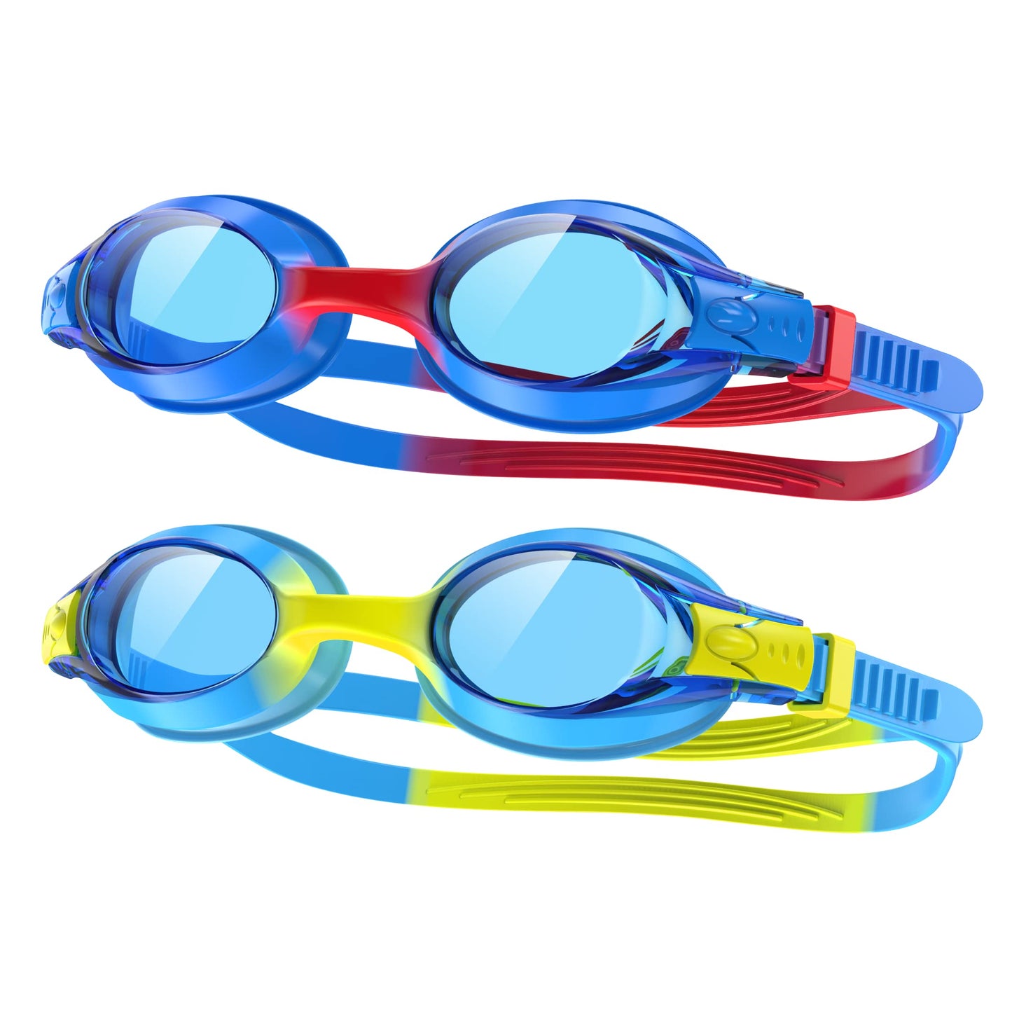 Findway Schwimmbrille Kinder,Schwimmbrille für Kinder Jungen Mädchen Junior, UV-Schutz Anti Nebel Kinder Schwimmbrille für Alter 3-12 Jahre