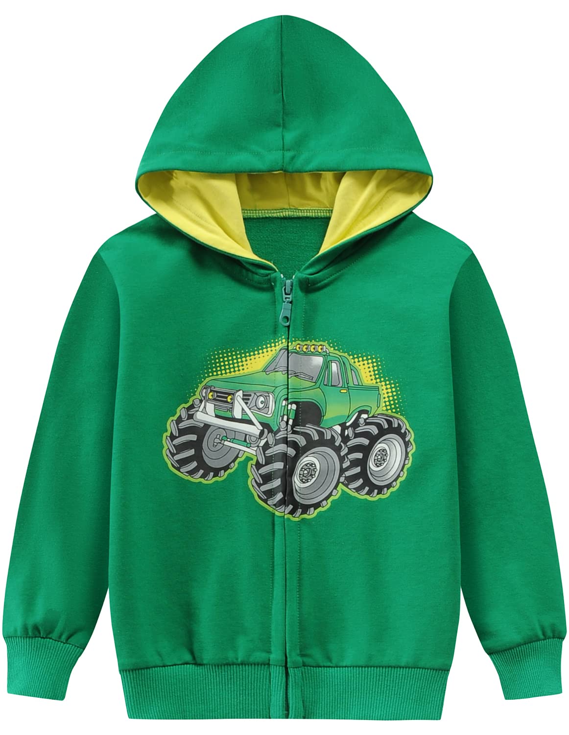CM-Kid Hoodie Boys Hoodie Zipper Sweat Jacket Long Sleeve Children Cotton Hooded Jacket Warm Tops Size 92-122