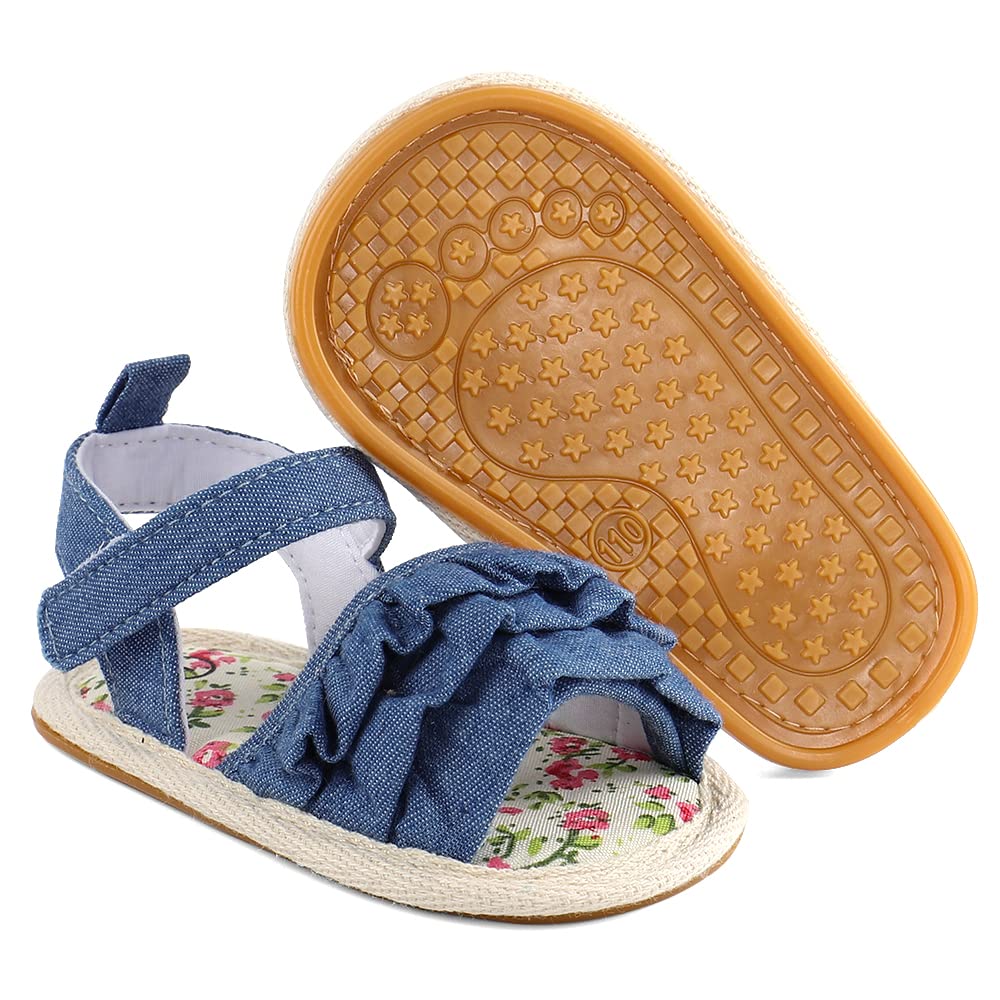 CHEERFUL MARIO Babyschuhe für Mädchen – Sommer Sandalen Lauflernschuhe für Baby Mädchen