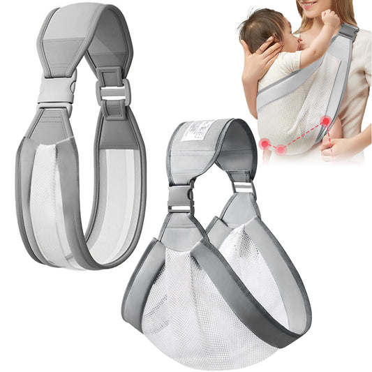 Baby carrier, baby carrier newborns from birth, baby sling Nugeboren, breathable baby sling, baby back carrier 0-15 kg, newborn adjustable baby carrier