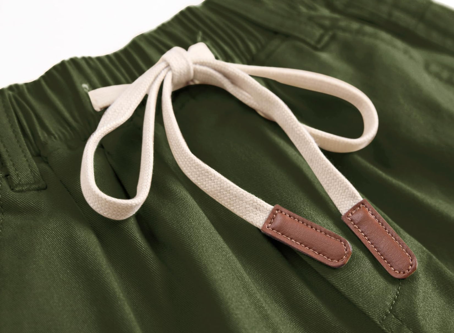 YOUNGSOUL boys cargo pants children's stretch cargo pants jogging pants leisure pants with elastic band