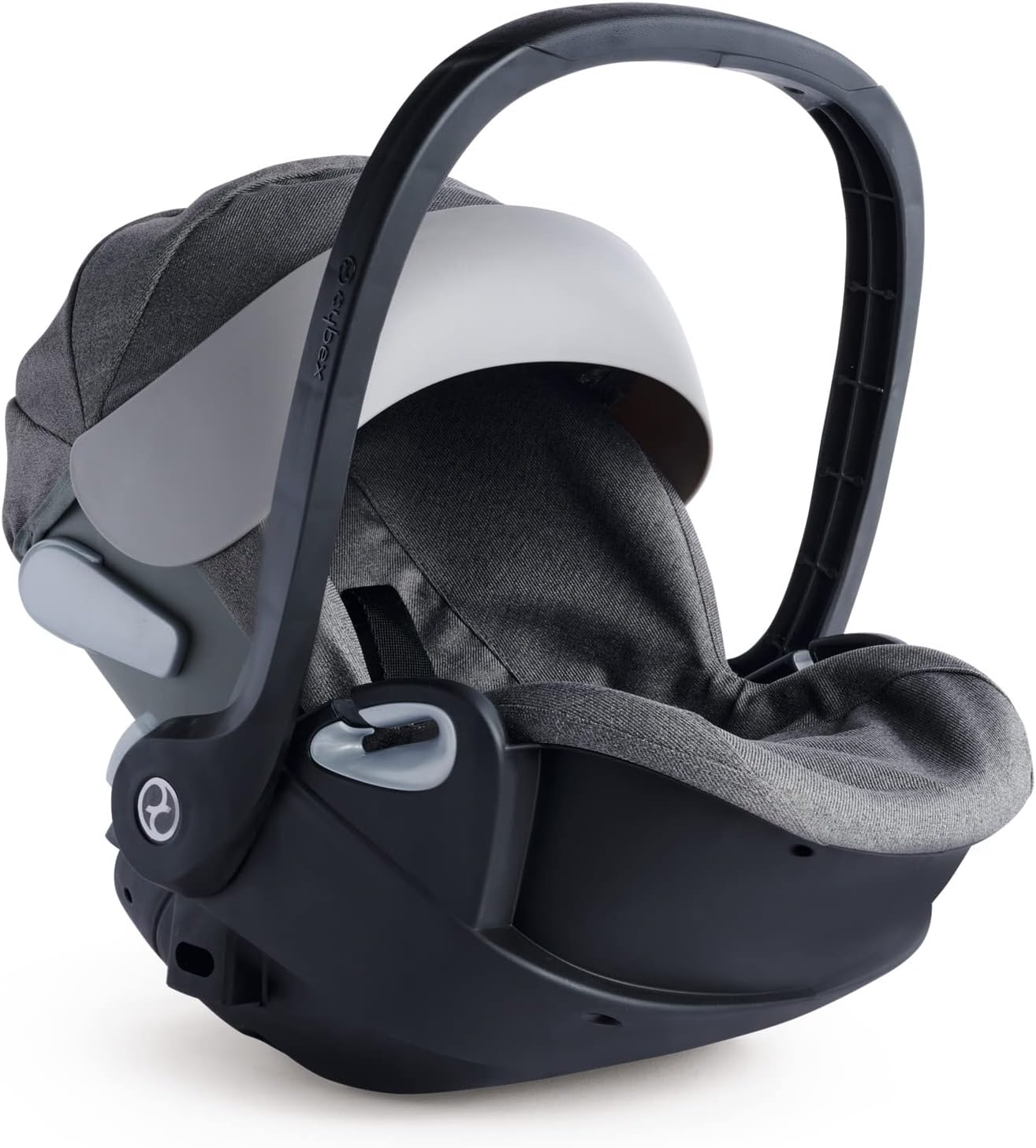 Corolle 9000141390 - Cybex 2in1 Puppen Trageschale und Wiege, mit Gurt und Verdeck, kann mit dem Cybex Puppenwagen verbunden Werden, für alle 36-42cm Babypuppen, ab 3 Jahren