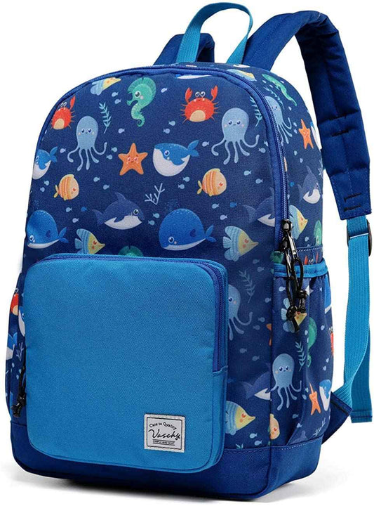 Rucksack für Mädchen, 4-6 Jahre, Schulrucksack mit Seitentaschen und Brustgurt, 127-Einhorn, one size, Niedlich