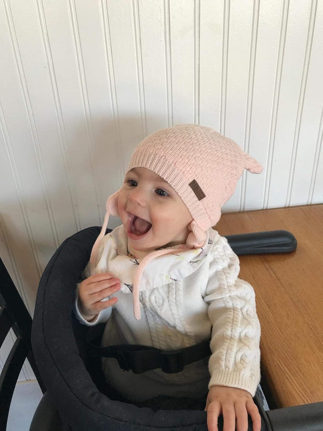 DRESHOW Unisex Baby Mütze Süßer Bär Kleinkind Earflap Beanie Warm für Herbst Wintermütze