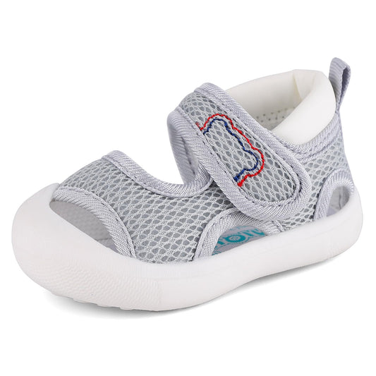 Cheerful Mario 0-3 Years Sport Sandals Baby Boys Girls First Walker Sandals Toddler Summer Barefoot Shoes First Shoes