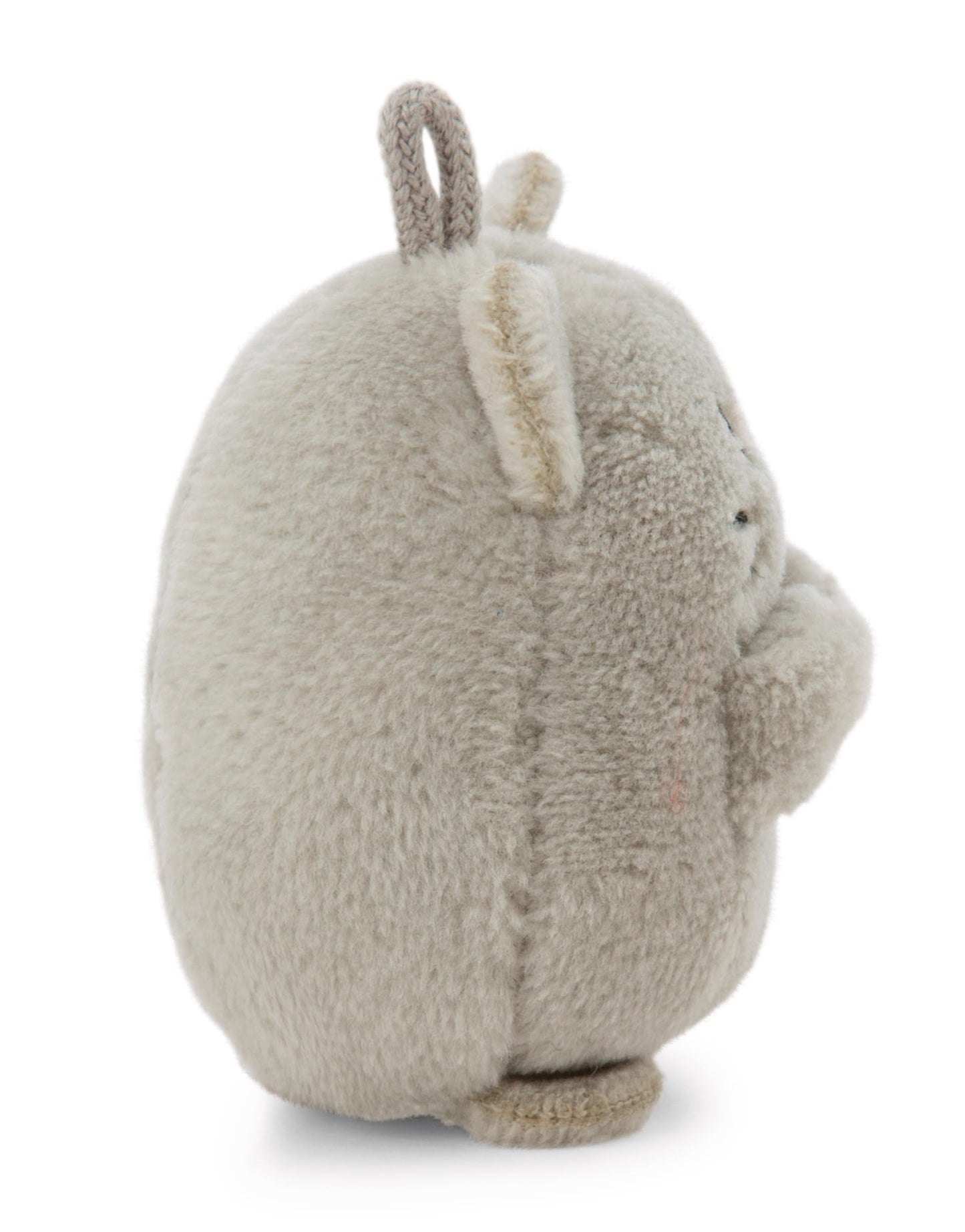 NICI My Mochi Cuddly Toy Ladybird Dozz Hamburger 5 cm Beige - Soft Plush Toy - Cute Plush Toy for Cuddling and Playing, for Children and Adults, Great Gift Idea