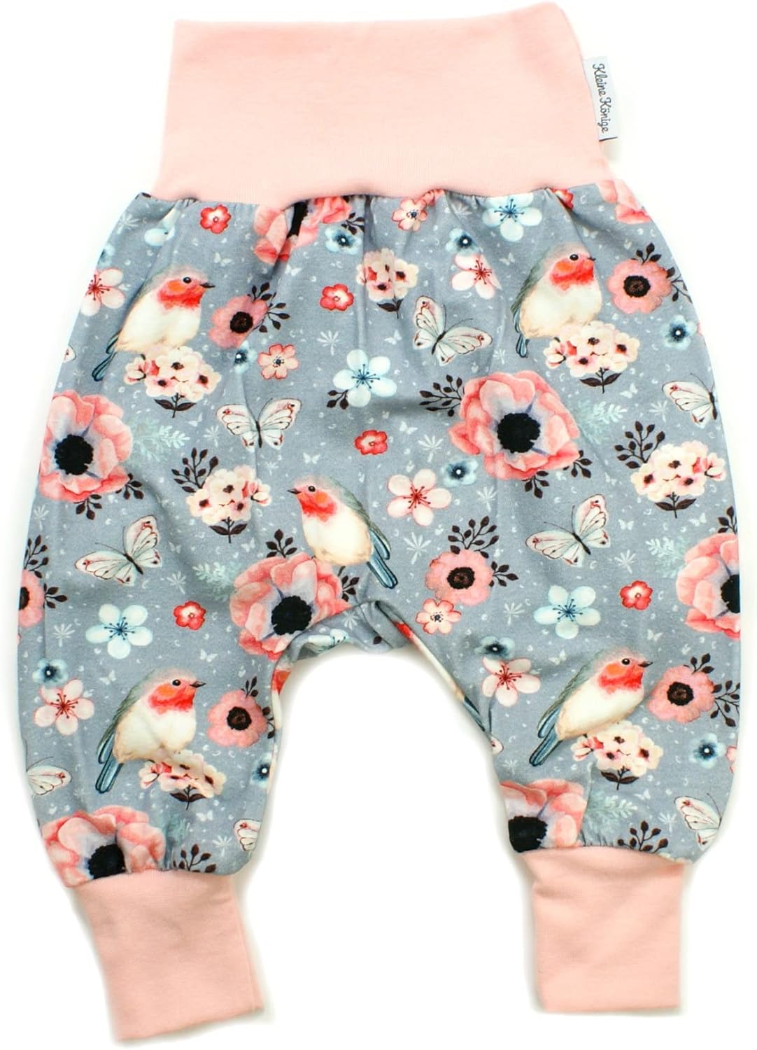 Kleine Könige baby girls’ baggy trousers - many models - sizes 50-128 - Oeko-Tex 100 certified