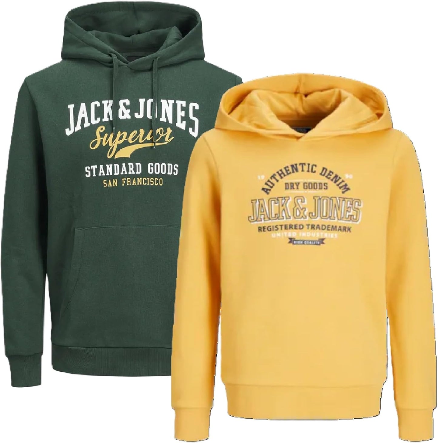 JACK & JONES Junior Kinder Jungen Kapuzenpullover Kids Hoodie Sweatshirt Sweat Shirt Hood