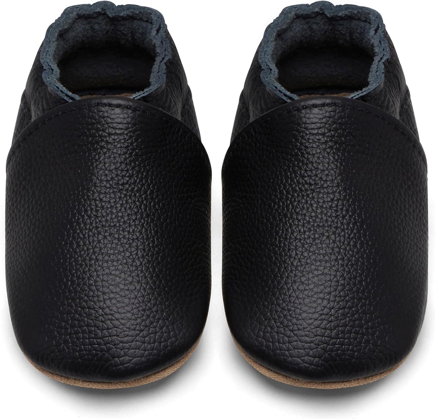 IceUnicorn Babyschuhe Krabbelschuhe aus weichem Leder für Jungen und Mädchen – Rutschfeste Lauflernschuhe für Kleinkinder