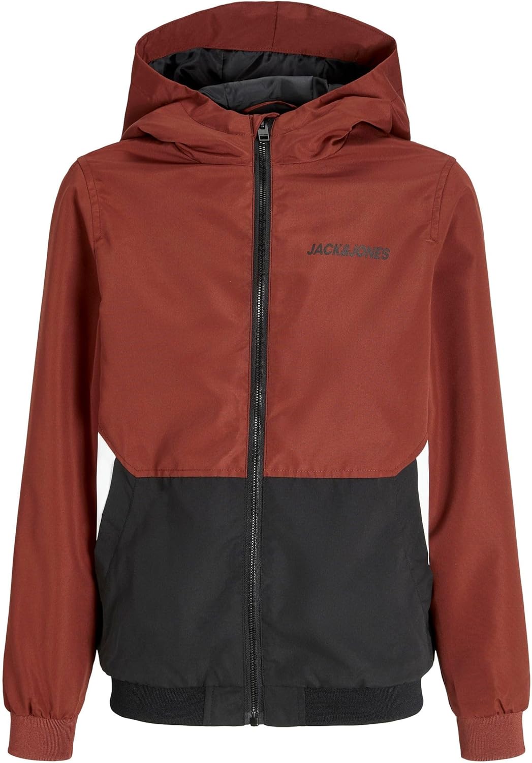 JACK & JONES Jjerush Blocking Hood Bomber Sn Jr Boys Jacket