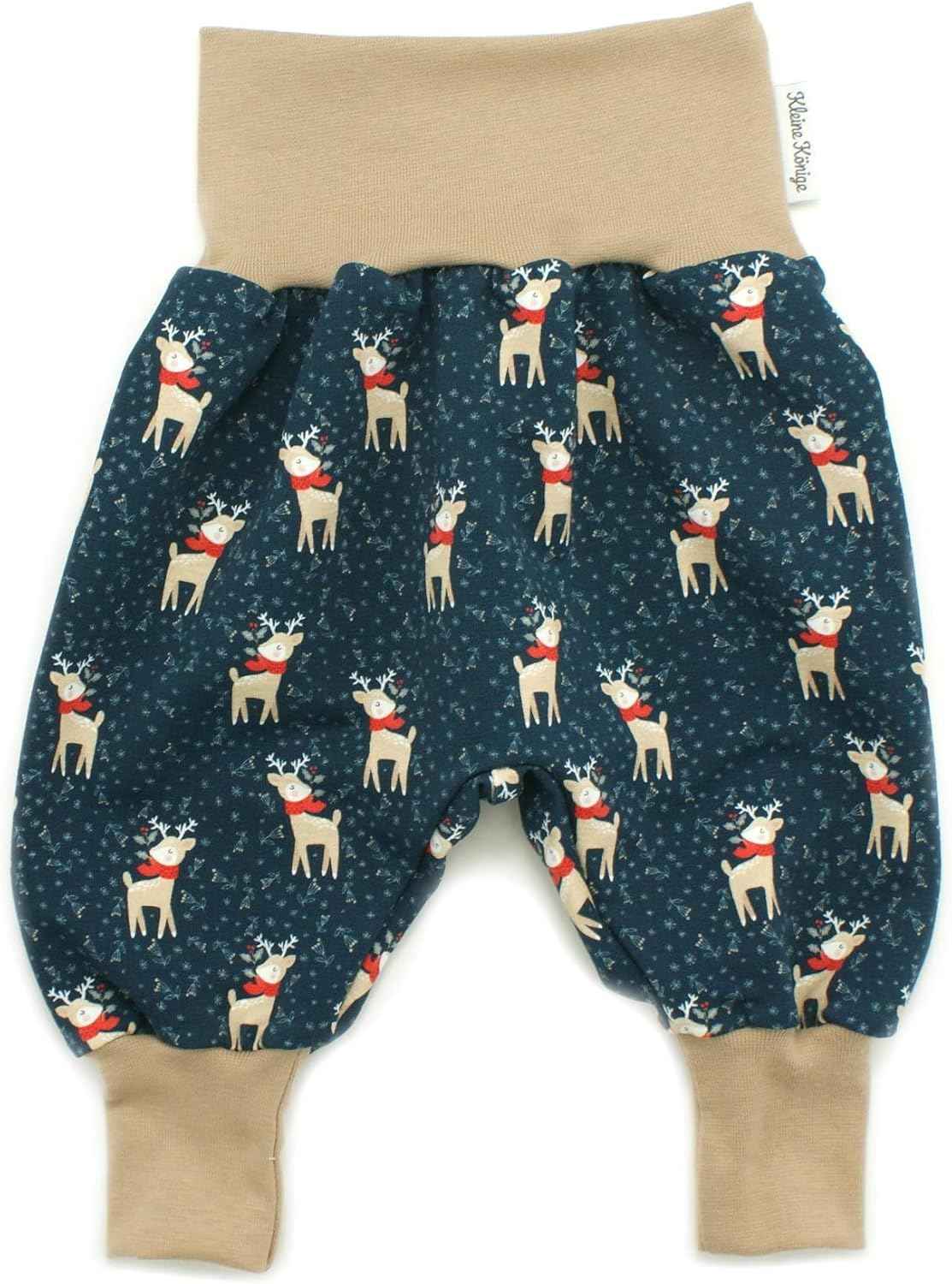 Kleine Könige baby girls’ baggy trousers - many models - sizes 50-128 - Oeko-Tex 100 certified