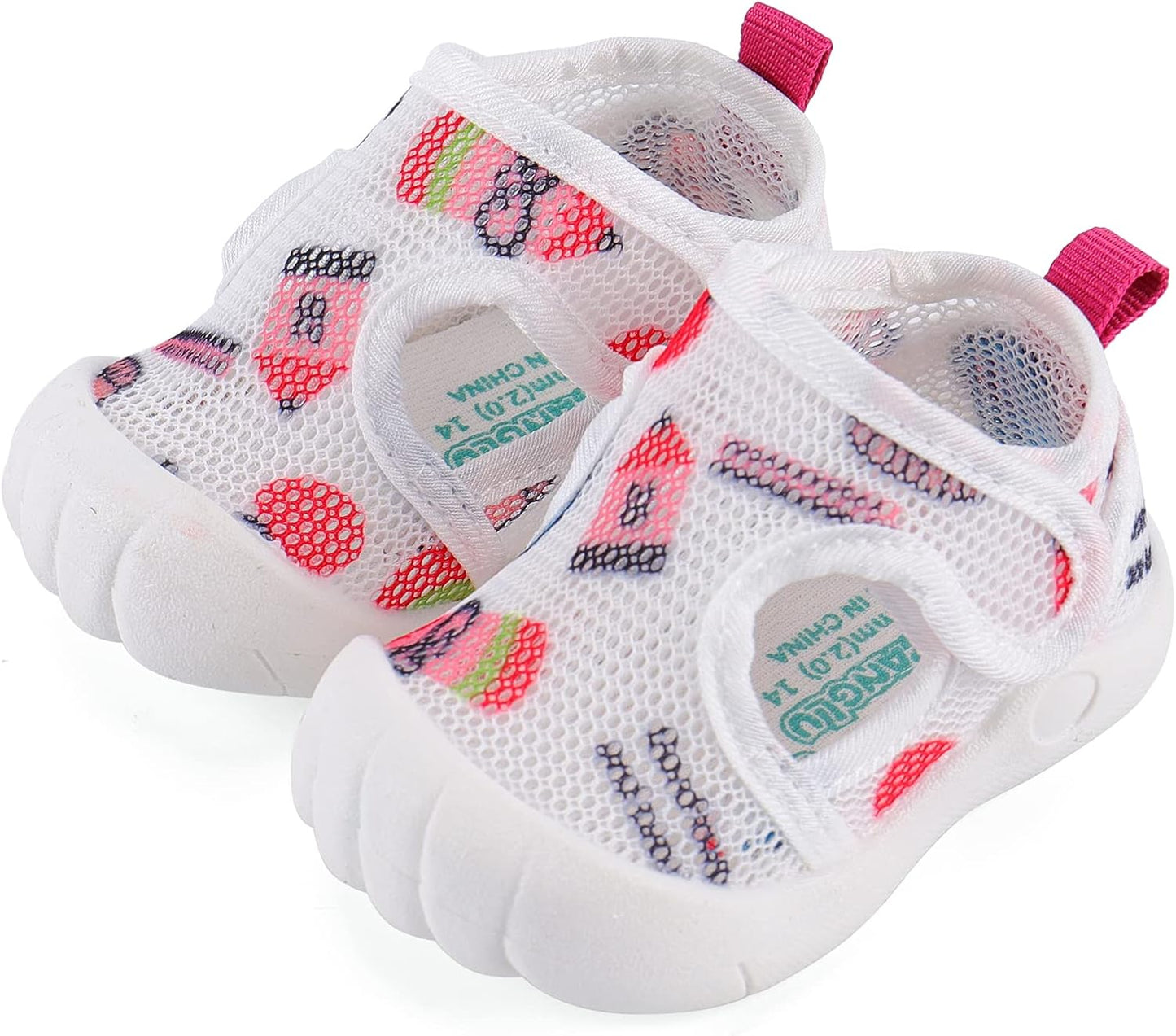 LACOFIA Baby Lauflernschuhe Unisex Erste Babyschuhe Kleinkind Mesh Sneaker rutschfeste Atmungsaktive Turnschuhe