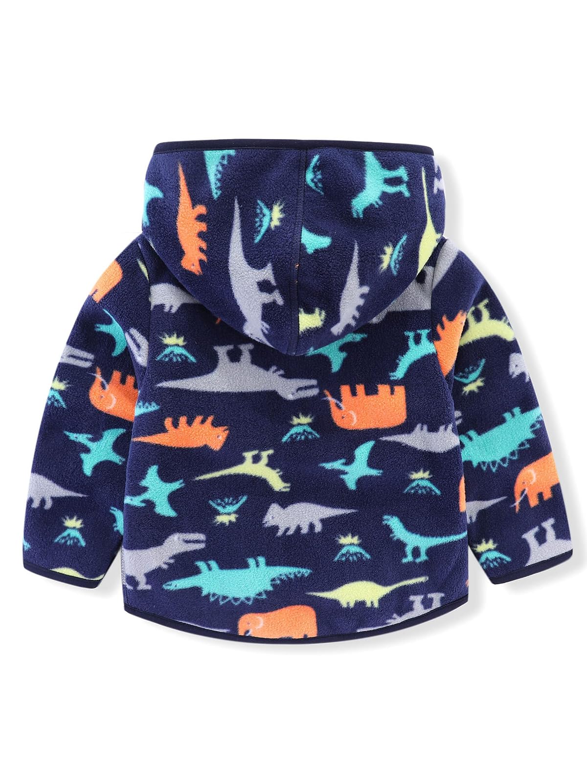 LUVCES Baby Jacket Boys Unisex Toddler Girls Kids Warm Fleece Jacket Full Zip Pullover Outerwear Sweatshirt