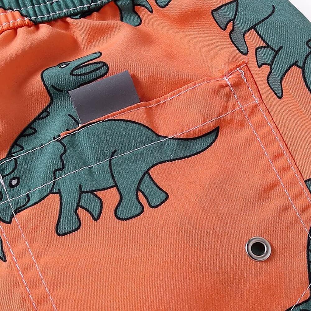 FedMois Jungen Badeshorts Schnelltrocknend Kinder Badehose Schwimmshorts