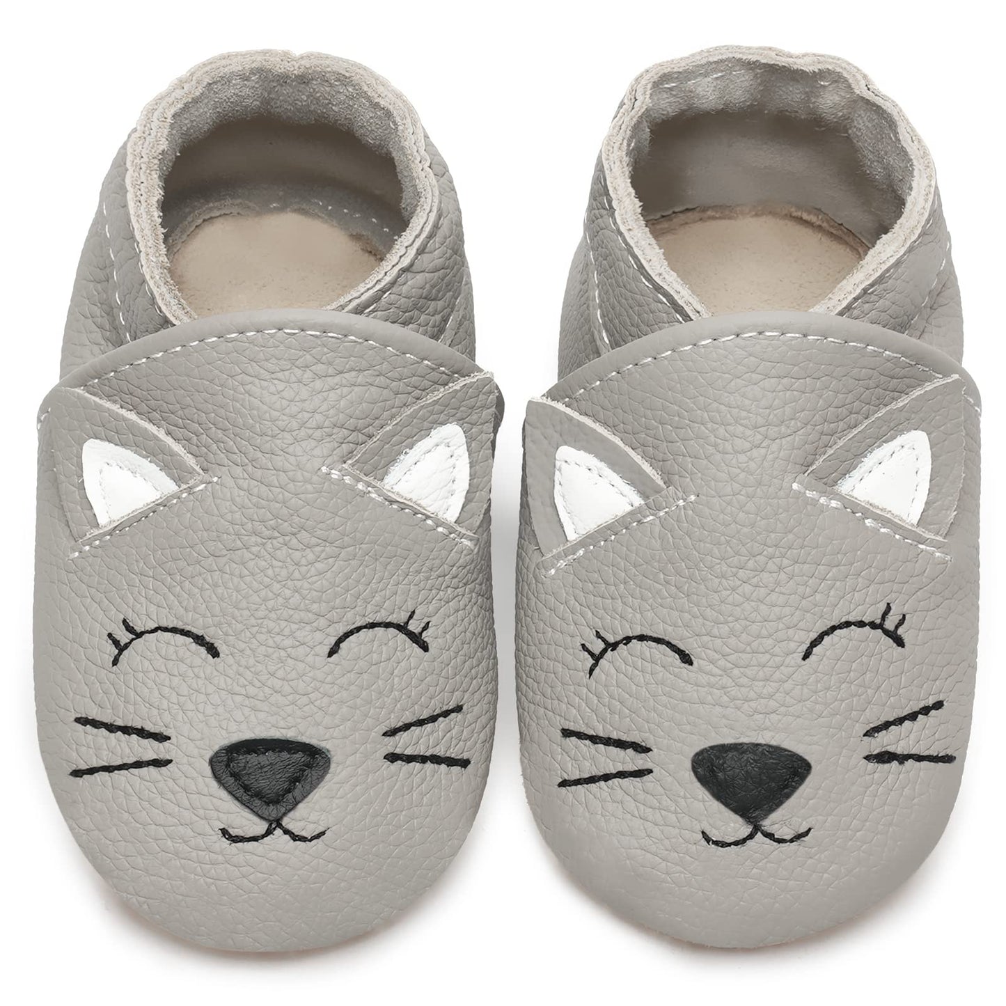 Babyschuhe IceUnicorn Krabbelschuhe für Babys, weiche Leder-Laufschuhe für Jungen und Mädchen, Lederschuhe für Kleinkinder, Baby Hausschuhe