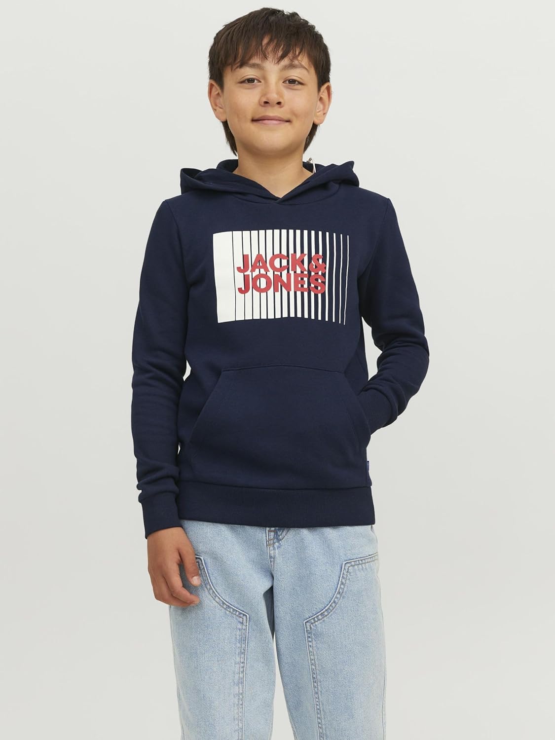 JACK & JONES Boy Hoodie Logo Hoodie Junior